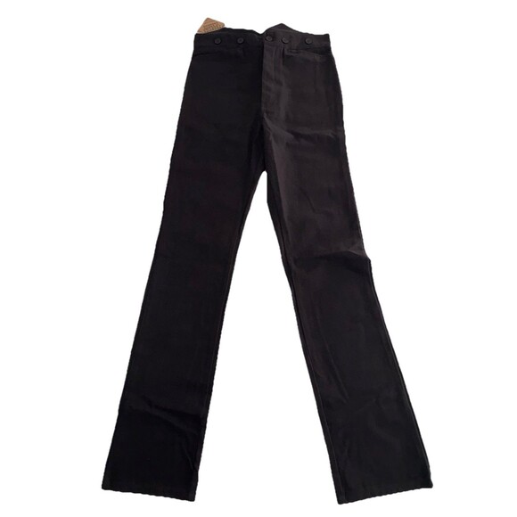 Frontier Classics Mens Black Drifter Trousers Pants Size 36 Reenactment Western - Picture 8 of 10